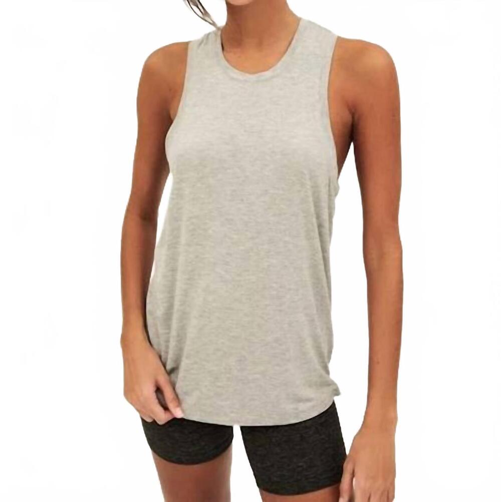 NEW SPLITS59 toni tank top in light heather grey